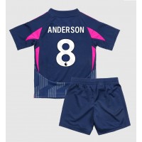 Nottingham Forest Elliot Anderson #8 Auswärts Trikotsatz Kinder 2024-25 Kurzarm (+ Kurze Hosen)